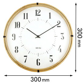 エルコミューン 掛け時計（XANTS） EL COMMUN / BAUHAUS Fonts Wall Clock 78-493663 [78493663]【返品種別A】