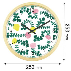 エルコミューン 掛け時計（garden） EL COMMUN / RESFEBER WALL CLOCK 78-493731 [78493731]【返品種別A】