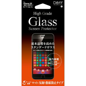 fB[t iPhone SEi3/2j/8/7/6s/6p tیKXtB ʕی High Grade Glass Screen Protector t` }bg DG-IPSE3M3F