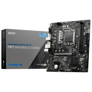 MSIbGGXAC MSI PRO H610M-G DDR4 / Micro-ATXΉ}U[{[h PRO H610M-G DDR4