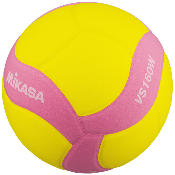 うのにもお得な情報満載！ バレーボール バレー volleyball VS160W-Y-P ミカサ スマイルバレーボール 4号球 イエロー×ピンク  MIKASA