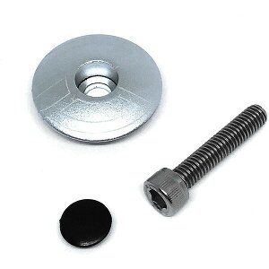 �`�l�� �g�b�v�L���b�v�@�i�V���o�[�j 605010-TCAPSIL cinelli�@TOP CAP SILVER WITH BOLT �� PLUG