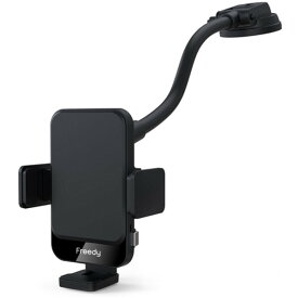 Freedy デュアルモード カーマウント ワイヤレスチャージャー（ブラック） EA1305 Dual Mode Magnetic Wireless Charging Smartphone Mount
