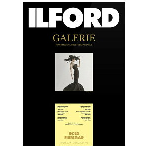 �C���t�H�[�h �C���N�W�F�b�g�p�� �S�[���h�t�@�C�o�[���O A3 25�� ILFORD GALERIE GOLD FIBRE RAG �M�������[ �t�@�C���A�[�g�o���C�^ �S�[���h�t�@�C�o�[���O 433290