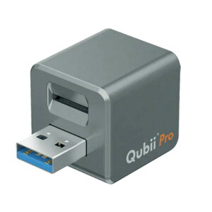 Qubii �o�b�N�A�b�v�@�\�t�� USB�A�_�v�^�[ Qubii Pro USB-A 3.1�i�X�y�[�X�O���C�j MKPQSSG