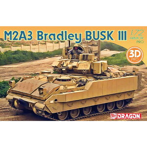 �h���S�����f�� 1/72 �A�����J�R �����퓬�� M2A3 �u���b�h���[ BUSK III 3D�p�[�c�t���yDR7678�z �v�����f��