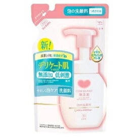 牛乳石鹸 カウブランド 無添加　泡の洗顔料 詰替用 140mL 牛乳石鹸共進社 COWムテンカアワセンガンカエ