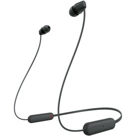 ソニー Bluetooth対応ダイナミック密閉型カナルイヤホン(ブラック) WI-C100-BZ SONY