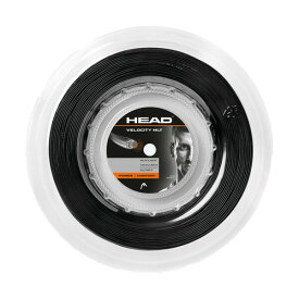 HTM-281414-BK-125 HEAD(ヘッド) 硬式テニス用ストリング VELOCITY MLT(ロール) （ブラック・サイズ：1.30mm×200m）