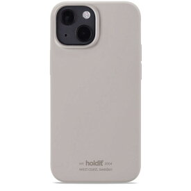 Holdit（ホールディット） iPhone13mini用　ソフトタッチシリコンケース　（トープ） Holdit 15162