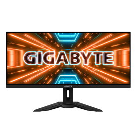 GIGABYTE（ギガバイト） 34型 ウルトラワイド ゲーミング液晶ディスプレイ（UWQHD/144Hz/応答速度1ms/IPSパネル/DCI-P3 91％/sRGB 117％/HDR400/KVM機能/FreeSync/HDMI2.0/DisplayPort/USB Type-C） M34WQ Gaming Monitor GIGABYTE M34WQ