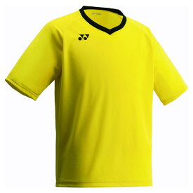 YO-FW1006-004-M ヨネックス サッカー・フットサル用　トレーニングシャツ　半袖（イエロー・サイズ：M） YONEX