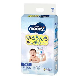 ムーニーマン　おむつ　パンツおむつ　赤ちゃん ムーニーマン M 寝返り〜はいはい 52枚入 ユニ・チャーム ム-ニ-マンMオスワリ 52マイ