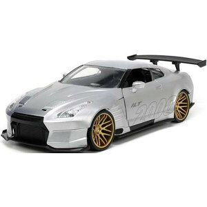 Jada Toys 1/24 �hI LOVE The�h 2009 �j�b�T�� GT-R (R35) �x���\�[�v�� �L�����f�B�V���o�[/���S�yJADA31377�z �~�j�J�[