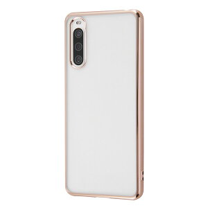 ���C�A�E�g Xperia 10 IV�iSO-52C�j�p TPU�\�t�g�P�[�X ���^���b�N�t���[���i�s���N�S�[���h�j RT-RXP10M4HT2/PGM