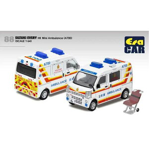Era CAR 1/64@88 Suzuki every Hong Kong Mini ambulance A700 `~j~}ԗySU21EVE88z ~jJ[