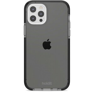 Holdit�i�z�[���f�B�b�g�j iPhone12/12 Pro�i6.1�C���`�j�p Seethru �N���A�P�[�X �i�u���b�N�j Holdit 15047(HOLDIT)