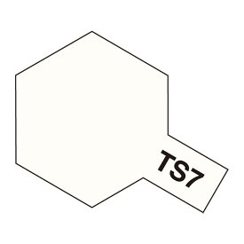 タミヤ タミヤスプレー TS-7 レーシングホワイト【85007】 塗料