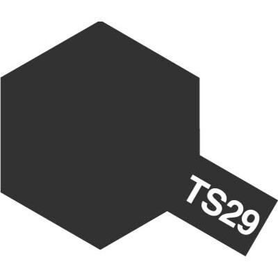 タミヤ タミヤスプレー TS-29 セミグロス ブラック 塗料