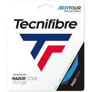 Tecnifibre(eNjt@Co[) dejXpXgO RAZOR CODE 1.25iu[ETCYF12mj TCF-04GRA125XU
