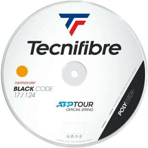Tecnifibre(eNjt@Co[) dejXpXgO BLACK CODE 1.24it@CAETCYF200mj TCF-04RBL124XR