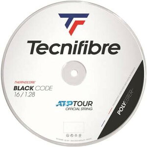 Tecnifibre(�e�N�j�t�@�C�o�[) �d���e�j�X�p�X�g�����O BLACK CODE 1.24�i�u���b�N�E�T�C�Y�F200m�j TCF-04RBL124XB