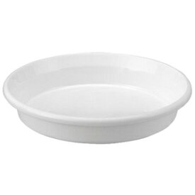 鉢皿 F型 4号(ホワイト) アップルウェアー ハチサラFガタ4ゴウホワイト