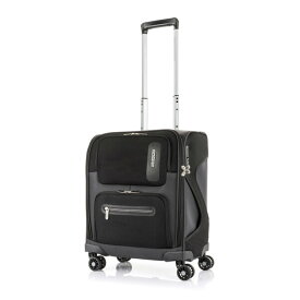 HA6-29001 アメリカンツーリスター スーツケース　39L（BLACK/GREY） MAXWELL　スピナー50 ブラック/グレー
