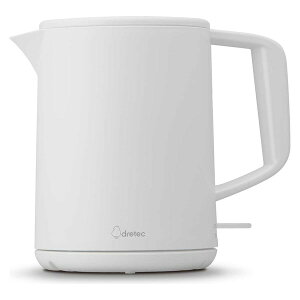 �h���e�b�N �d�C�P�g���@1.0L�@�z���C�g PO-360WT dretec�@�u�^���{�v [PO360WT]