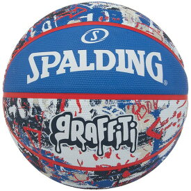 SPD-84377Z スポルディング バスケットボール グラフィティ 7号球（ブルー×レッド） SPALDING