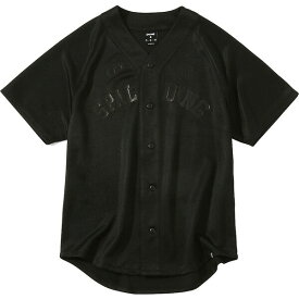 SMJ201420-1000-M スポルディング ベースボールシャツ スポルディングロゴ（ブラック・サイズ：M） SPALDING BASEBALL SHIRT SPALDING LOGO