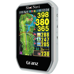 �V���b�g�i�r GPS�S���t�i�r Granz(�z���C�g) GRANZ-W ShotNavi�@�O�����c�@�n���f�B�^�C�v