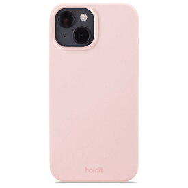 Holdit（ホールディット） iPhone13/iPhone14用 ソフトタッチシリコーンケース（ブラッシュピンク） Holdit 15495HOLDIT