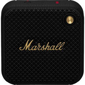 WILLEN-B-AND-B マーシャル Bluetooth対応 ポータブルスピーカー(ブラック) Marshall Willen Black and Brass