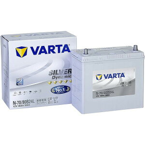 VARTA �V���o�[�_�C�i�~�b�N/EFB�@�[�d����ԁE�A�C�h�����O�X�g�b�v�ԑΉ��J�[�o�b�e���[[�����i�Ɠ����w���s��] N-70-VARTA VARTA�i�o���^�j�@SILVER Dynamic
