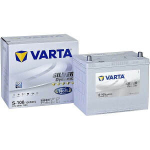 VARTA �V���o�[�_�C�i�~�b�N/EFB�@�[�d����ԁE�A�C�h�����O�X�g�b�v�ԑΉ��J�[�o�b�e���[[�����i�Ɠ����w���s��] S-100-VARTA VARTA�i�o���^�j�@SILVER Dynamic