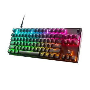 SteelSeries�i�X�e�B�[���V���[�Y�j �Q�[�~���O�L�[�{�[�h Apex 9 TKL US �e���L�[���X �p��z�� 64847J APEX9TKL US
