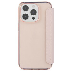 Holdit�i�z�[���f�B�b�g�j iPhone14 Pro�p ClearBook �蒠�^�N���A�P�[�X�i�u���b�V���s���N�j Holdit 15701HOLDIT