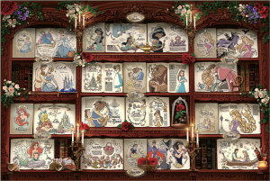 G|bN pYfR[VR[W fBYj[ Bookshelf/Disney Princess 1000s[Xy97-008z WO\[pY yDisneyzonez