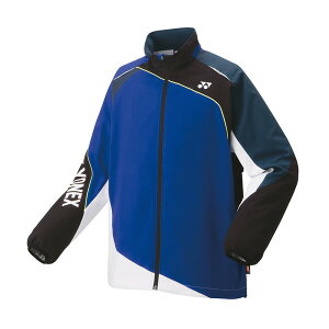 ヨネックス ユニセックス 裏地付ウィンドウォーマーシャツ(ミッドナイトネイビー・サイズ:S) YO-70087-472-S YONEX