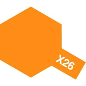 タミヤ タミヤカラー アクリルミニ X-26 クリヤーオレンジ【81526】 塗料
