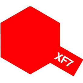 タミヤ タミヤカラー アクリルミニ XF-7 フラットレッド【81707】 塗料