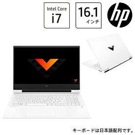 HP（エイチピー） Victus by HP Laptop 16-d Core i7-12700H メモリ 16GB 512GB SSD PCIe規格 RTX 3050 Windows 11 ゲーミングノートパソコン 16.1型 フルHD 非光沢 IPS セラミックホワイト Victus by HP Laptop 16-d1000 シリーズ 67G76PA-AABF