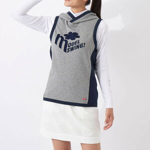 marie claire(マリ・クレール) レディース パーカーベスト+インナーセット(グレー・サイズ:M) 732507MGY