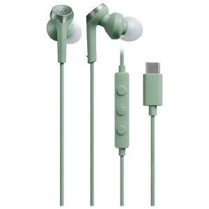 オーディオテクニカ ダイナミック密閉型Type-Cコネクタイヤホン(グリーン) ATH-CKS330C-GR audio-technica