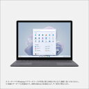 Microsoft（マイクロソフト） 13.5インチ Surface Laptop 5（Core i5/ 16GB/ 512GB SSD）プラチナ（Alcantara素材） R8N-00020
