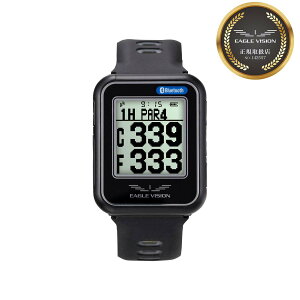 朝日ゴルフ GPSゴルフナビ イーグルビジョン ウォッチ 6(ブラック) EV-236-BK EAGLE VISION watch 6 Black