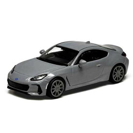 POP RACE 1/64 Subaru BRZ - Magnetite Gray Metallic【PR64-SBRZ-GR01】 ミニカー