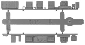 ［鉄道模型］グリーンマックス (Nゲージ) 8525 動力台車枠・床下機器セット C-02 （THタイプ（グレー）+4114BM/Tpu Mカバー）