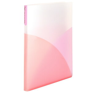プラス Pasty (パスティ) 2穴 ワンタッチスライド ファイル A4(ピーチピンク) FL-110OS(98850)